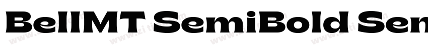 BellMT SemiBold Semi字体转换